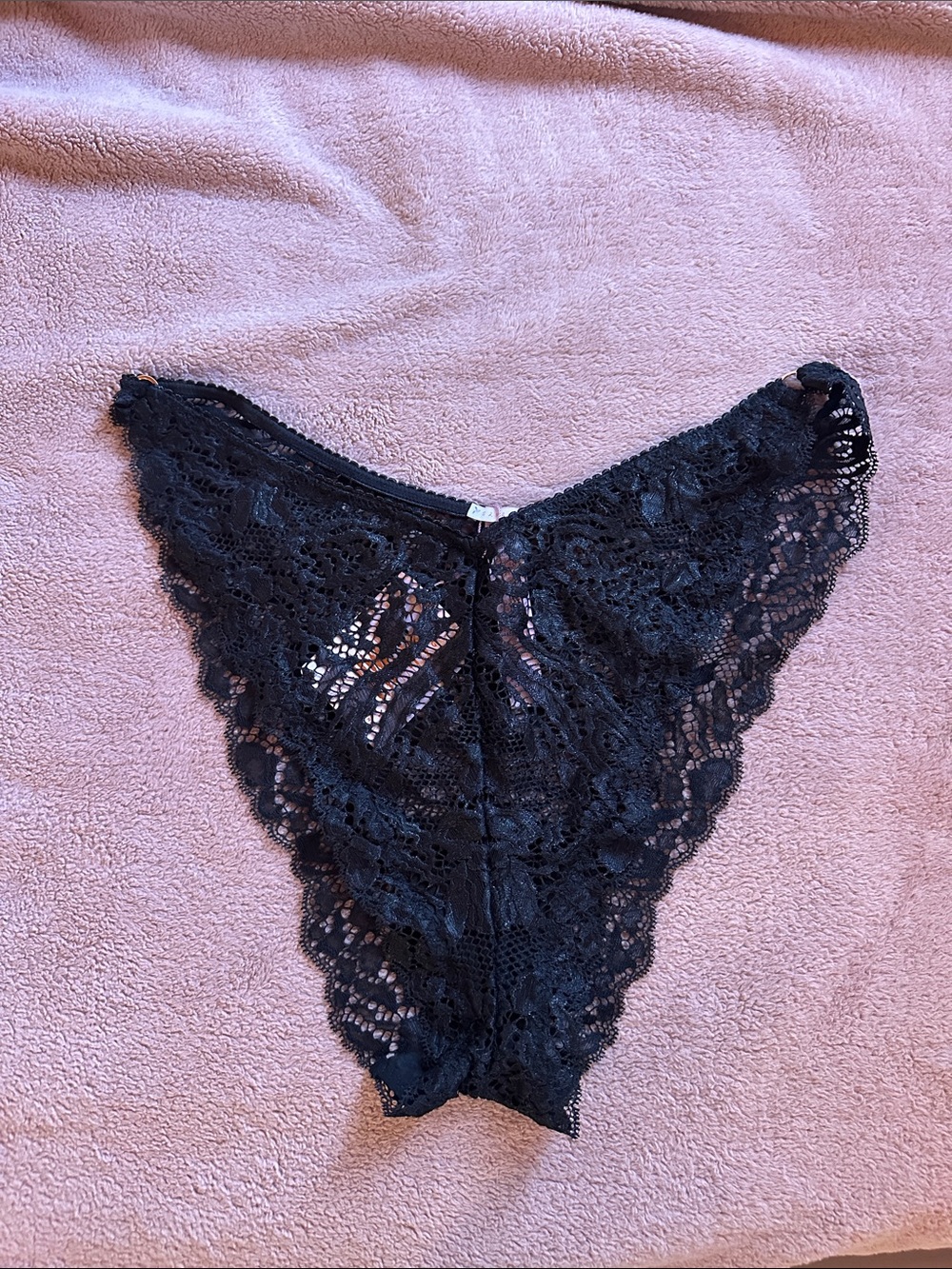 Savage x Fenty Black Lace Panty Size 2X